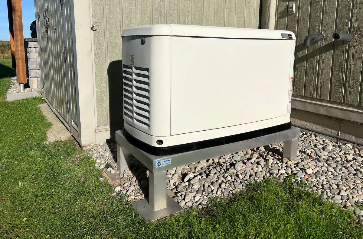 48.5″ x 25.5″ Heavy Duty Generator Stand with 1000 lb Loading Capacity and 12″ Height, Aluminum