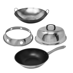 Woks, Wok Lids and Wok Rings