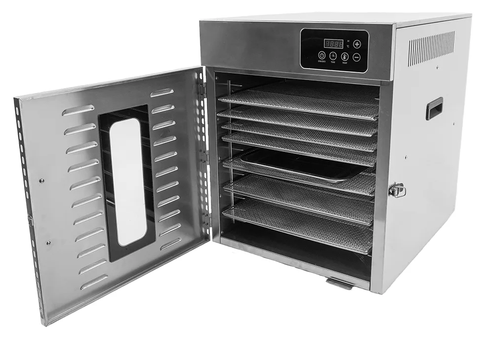 12 Trays Stainless Steel Food Dehydrator w/ Digital Control
