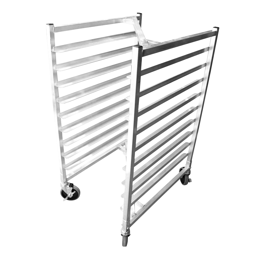 Aluminum Nesting Sheet Pan Rack with 9 slides and 3″ spacing