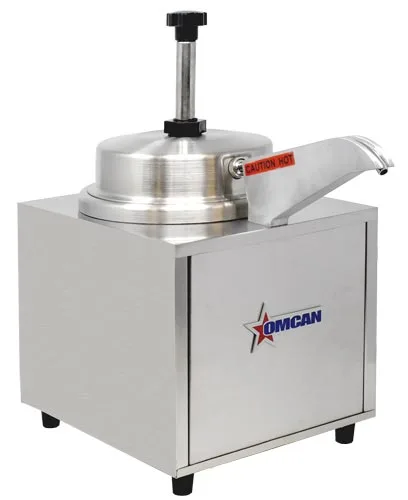 Countertop Stainless Steel Food Warmer with 3.5 qt capacity (with Spout and Pump)