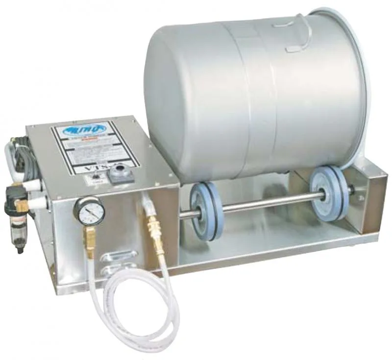 Biro VTS-42 Vacuum Marinating Tumbler with 40 lb Capacity and Stainless Steel Drums with Self-Contained Pump