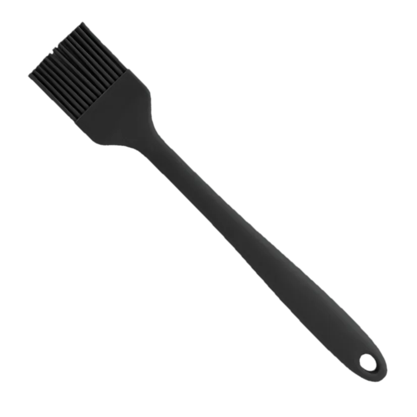 10” x 1 3/4” Silicone Pastry Basting Brush BPA Free – Black