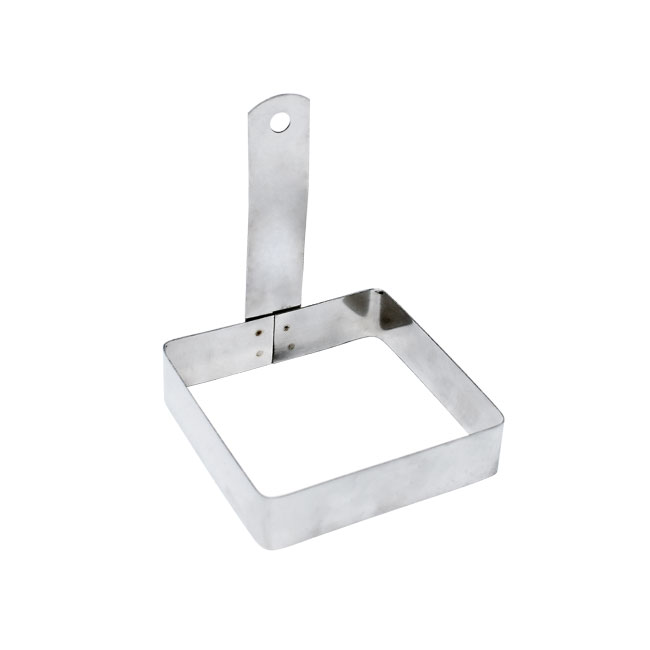4" Stainless Steel Square Egg Ring