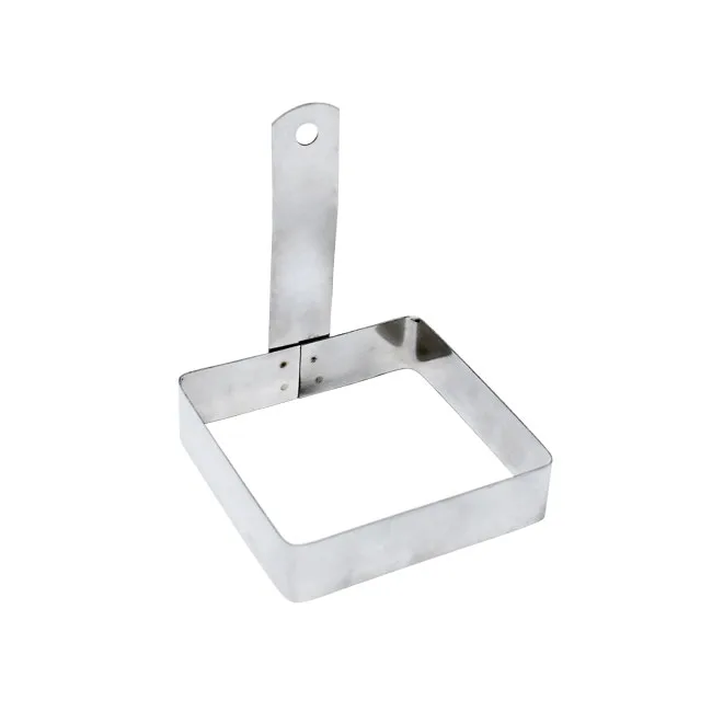 4" Stainless Steel Square Egg Ring