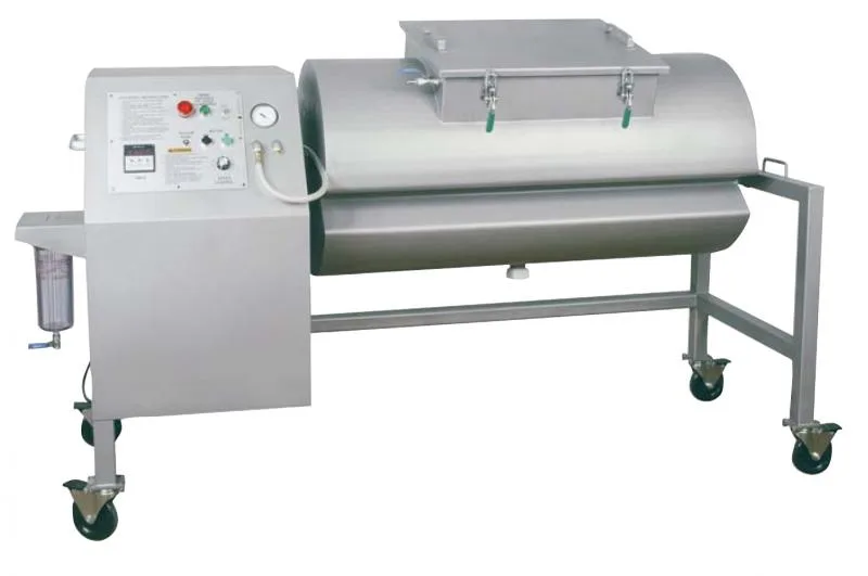 Biro VTS-500 Vacuum Marinating Tumbler with 500 lb Capacity and Stainless Steel Drums