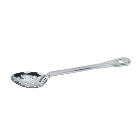 18" Heavy-Duty Stainless Steel Perforated Basting Spoon
