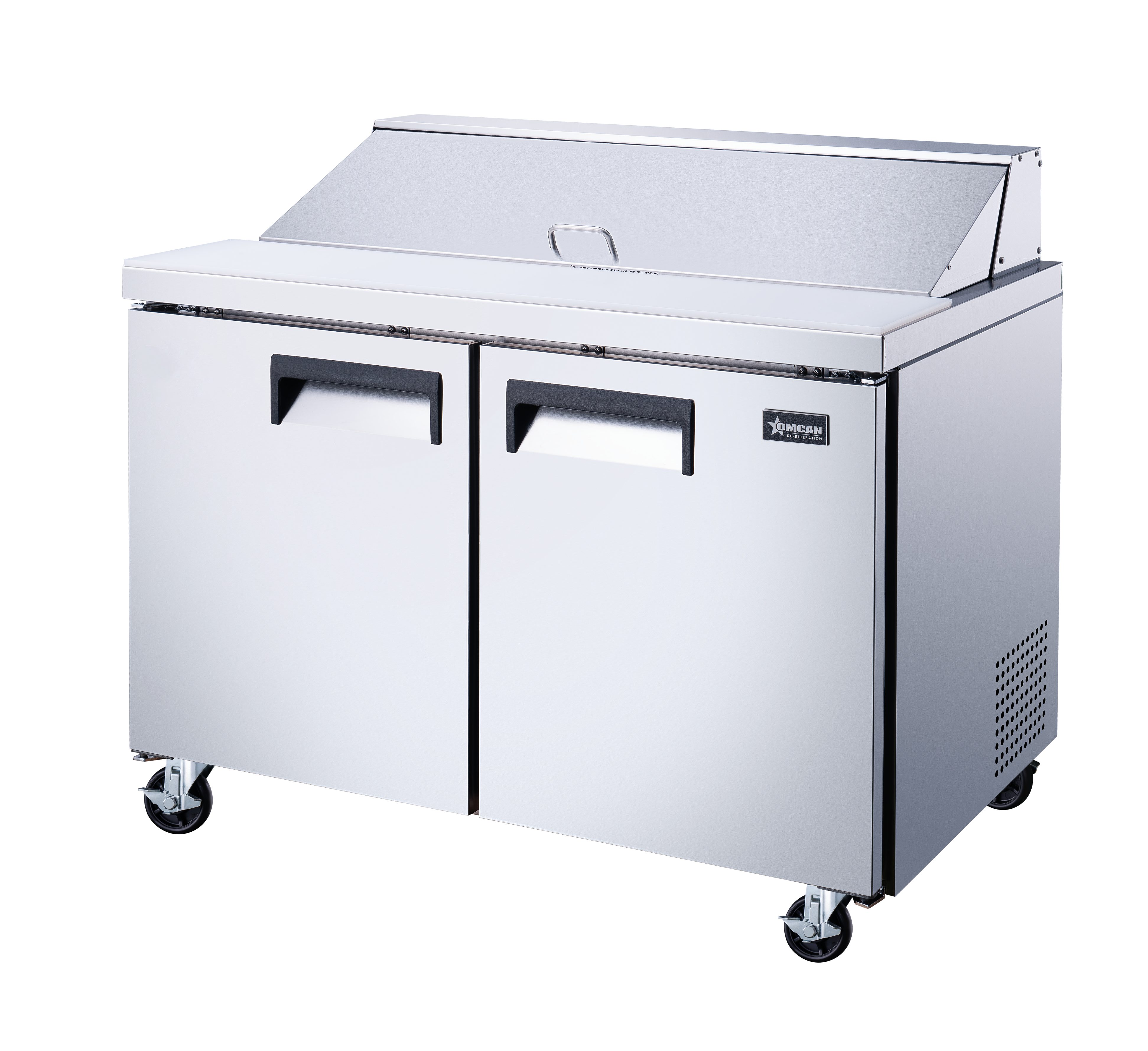 47″ Two (2) Door Refrigerated Prep Table, 9.5 cu.ft. (270 L), Stainless Steel