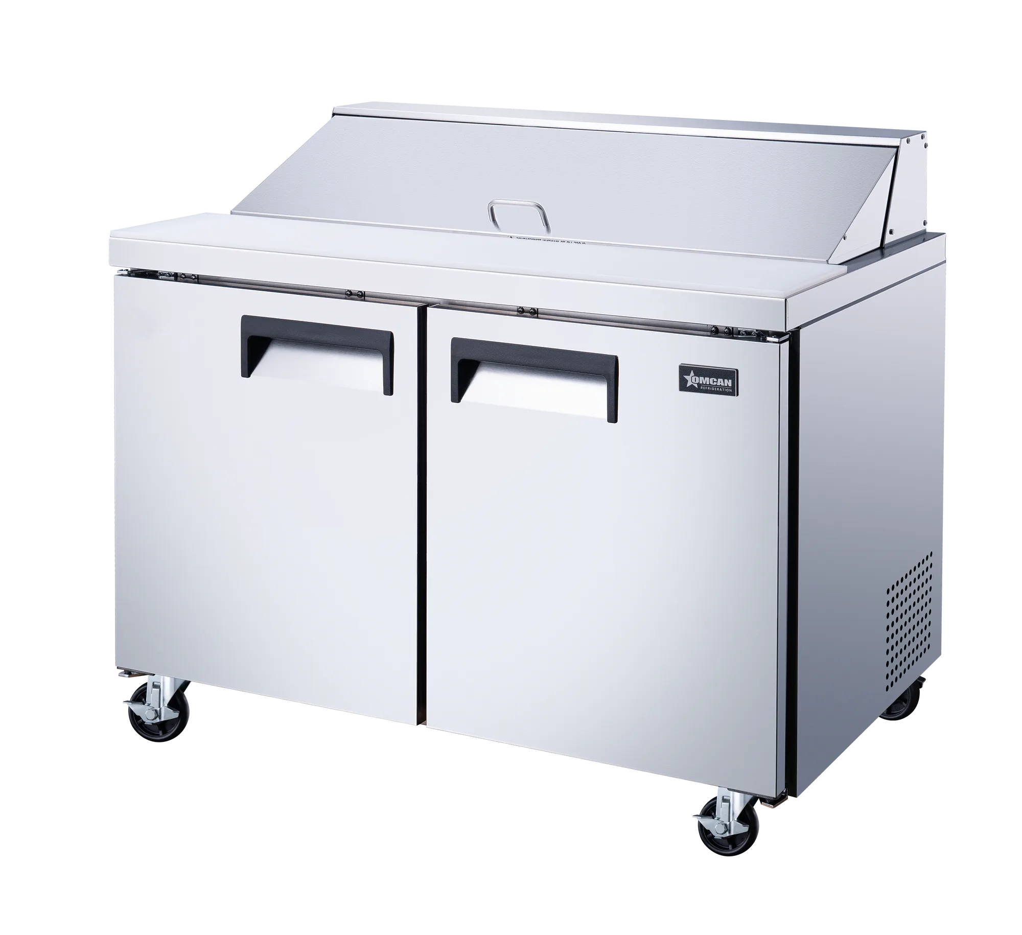47″ Two (2) Door Refrigerated Prep Table, 9.5 cu.ft. (270 L), Stainless Steel