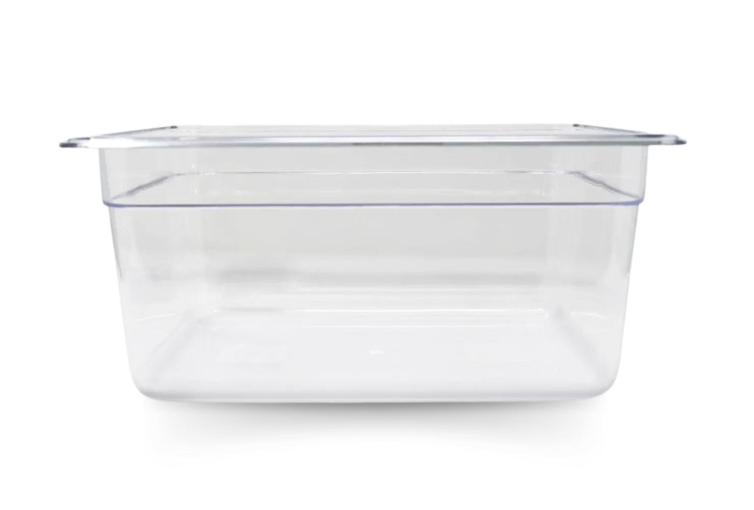 GN 1/2 Half-size Polycarbonate Clear Food Pan, 6″ Deep