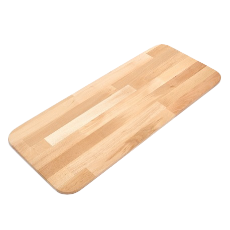 Linea Dori 31.5” x 12” Beech Wood Pizza Serving Board 0.5" Thick