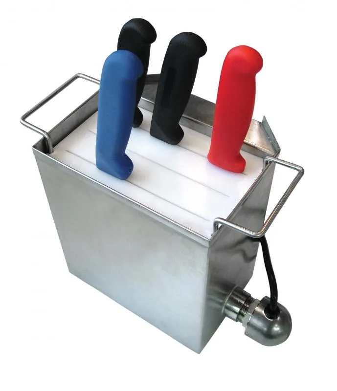 Knife Sanitizer for 6″ Stainless Steel Knives with Element