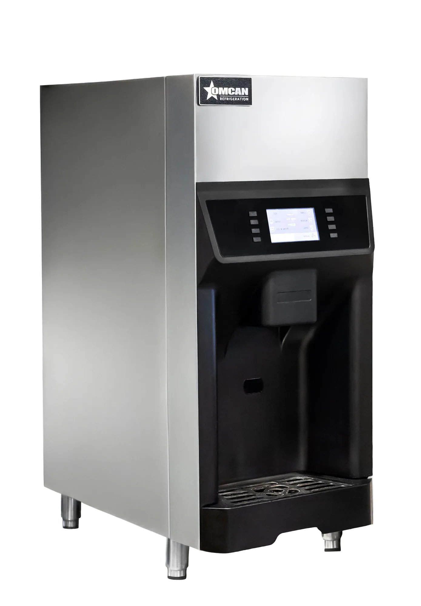 Ice Machine and Water Dispenser, Digital Control, 220 lb/Day