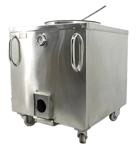 24″ x 24″ Stainless Steel Charcoal Tandoor Clay Oven