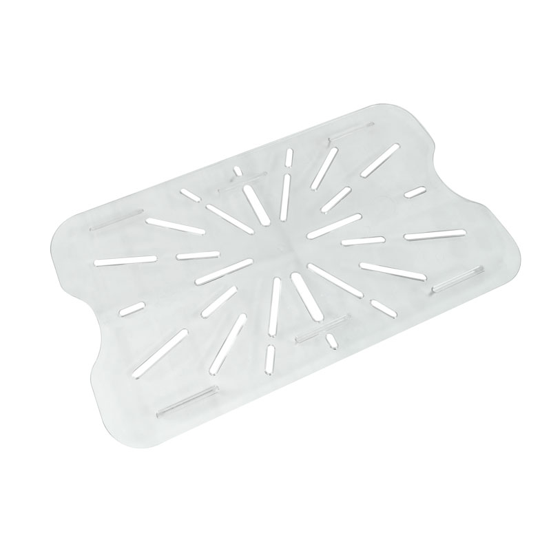 Full-size Clear Polycarbonate Drain Shelf for Food Storage Pans