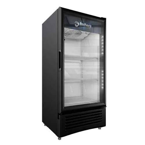 Imbera 25″ One (1) Glass Door Refrigerator, 9 cu.ft. (255 L), Black