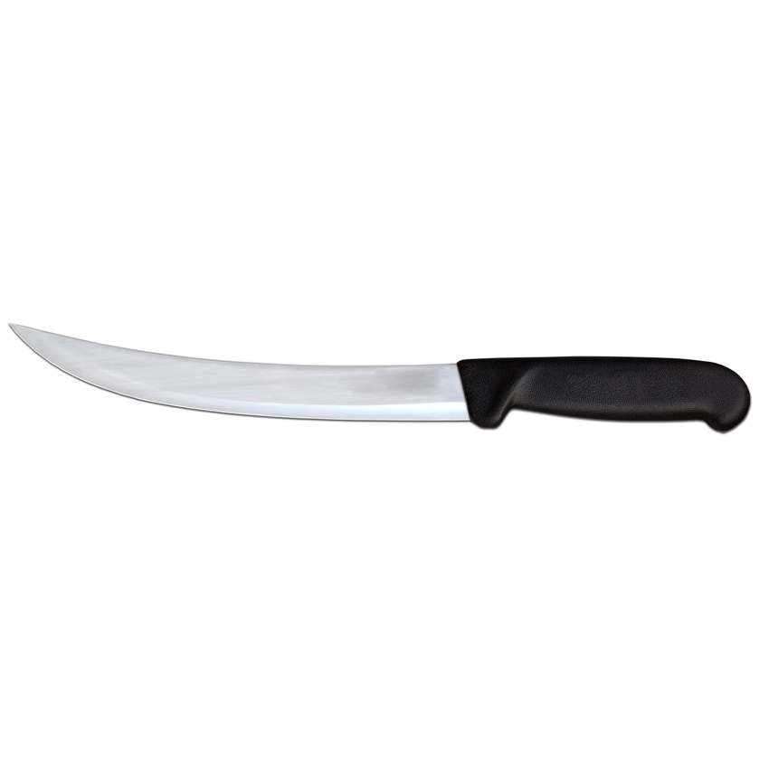 10" Breaking Knife with Black Polypropylene Handle