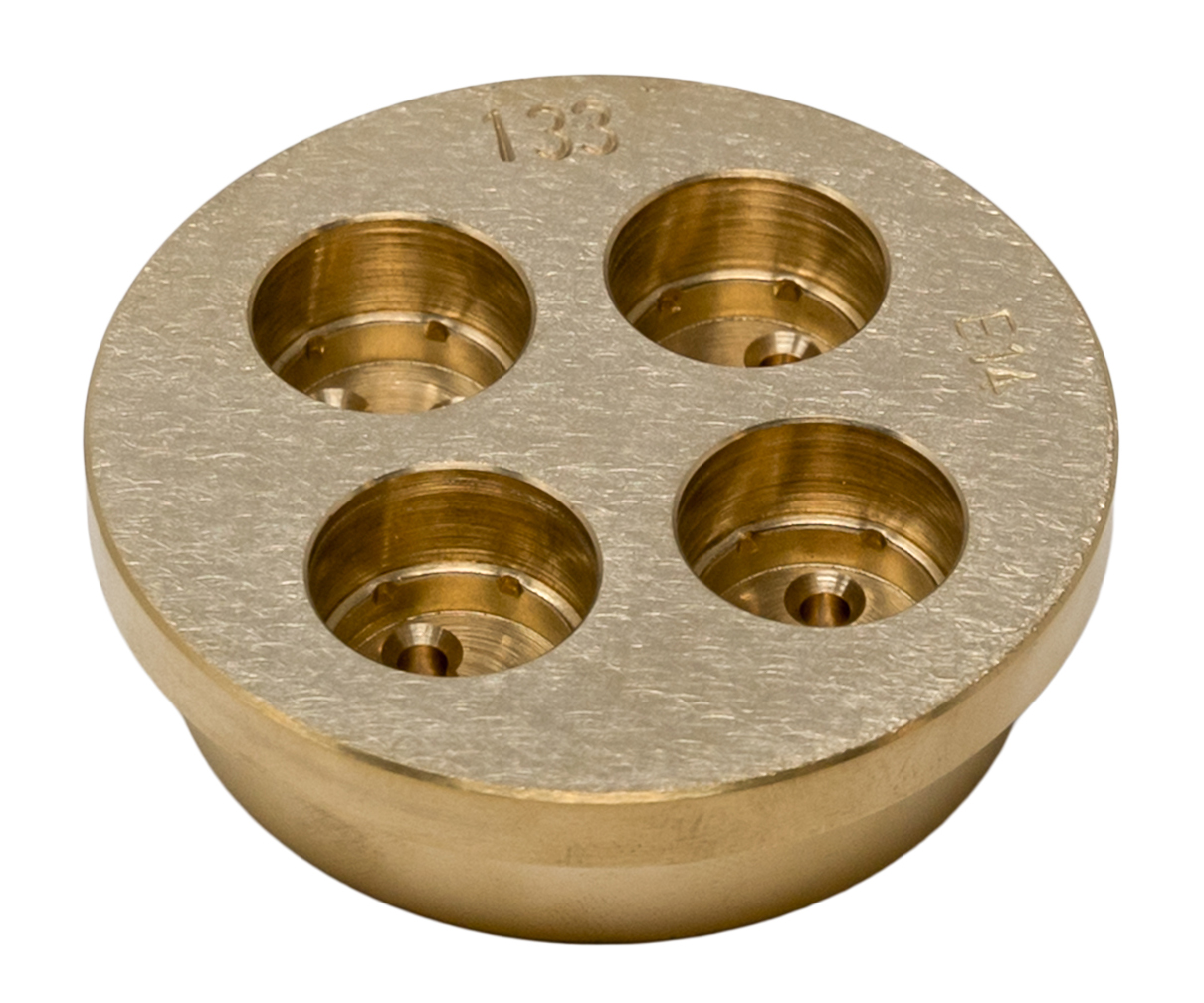 Pasta Die #241 Fusili, 10mm 3 Wing TR70