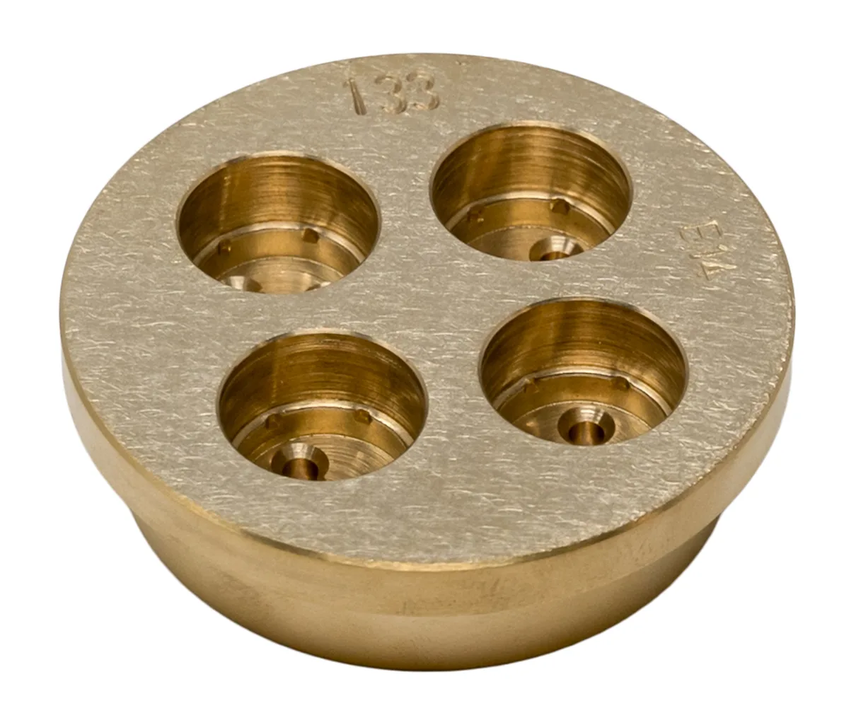 Pasta Die #241 Fusili, 10mm 3 Wing TR70