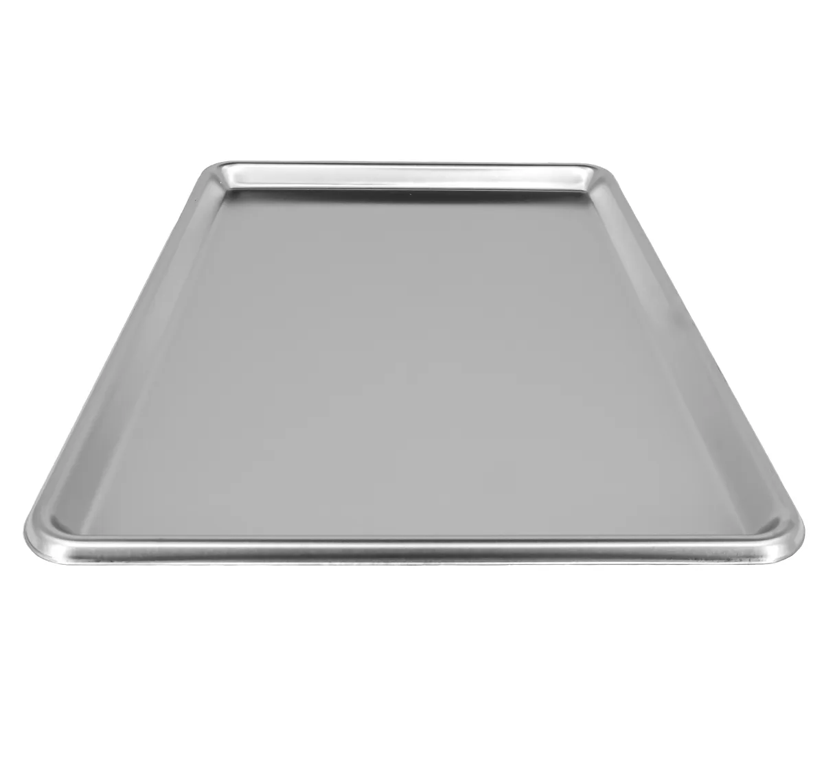 Stainless Steel 20 Gauge 1/2-Size (13″x18″) Bun Pan / Sheet Pan with Open Bead
