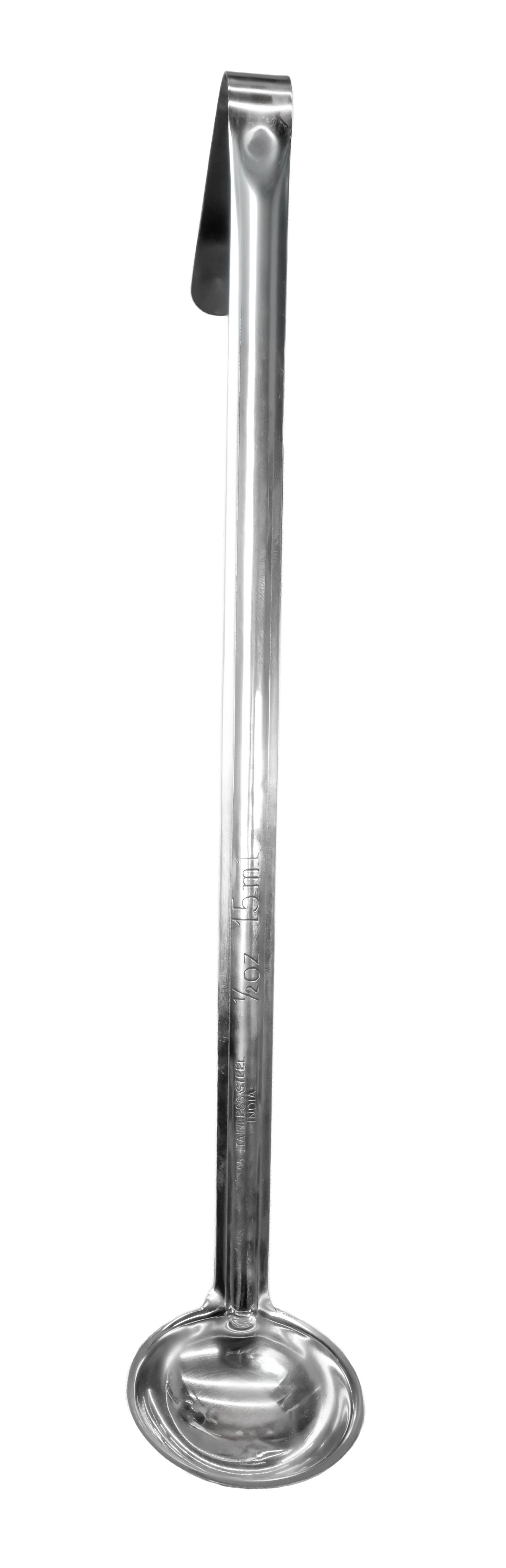 0.5 oz One-Piece Stainless Steel Ladle