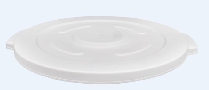 Polyethylene Tight-Fitting Lid for 80583 Round Food Storage Container