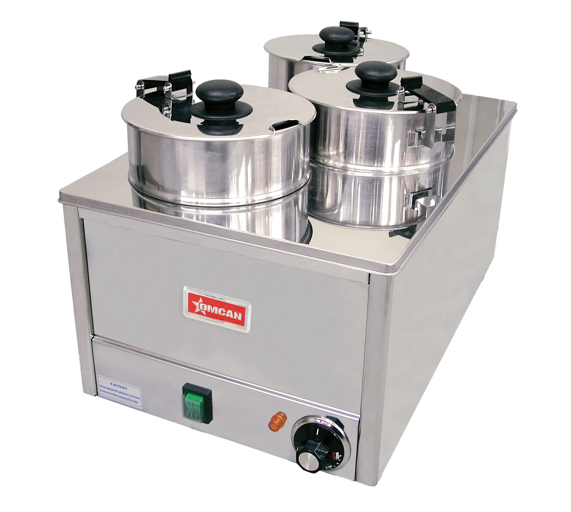 Triple Well Warmer with 3.8L per Container Capacity