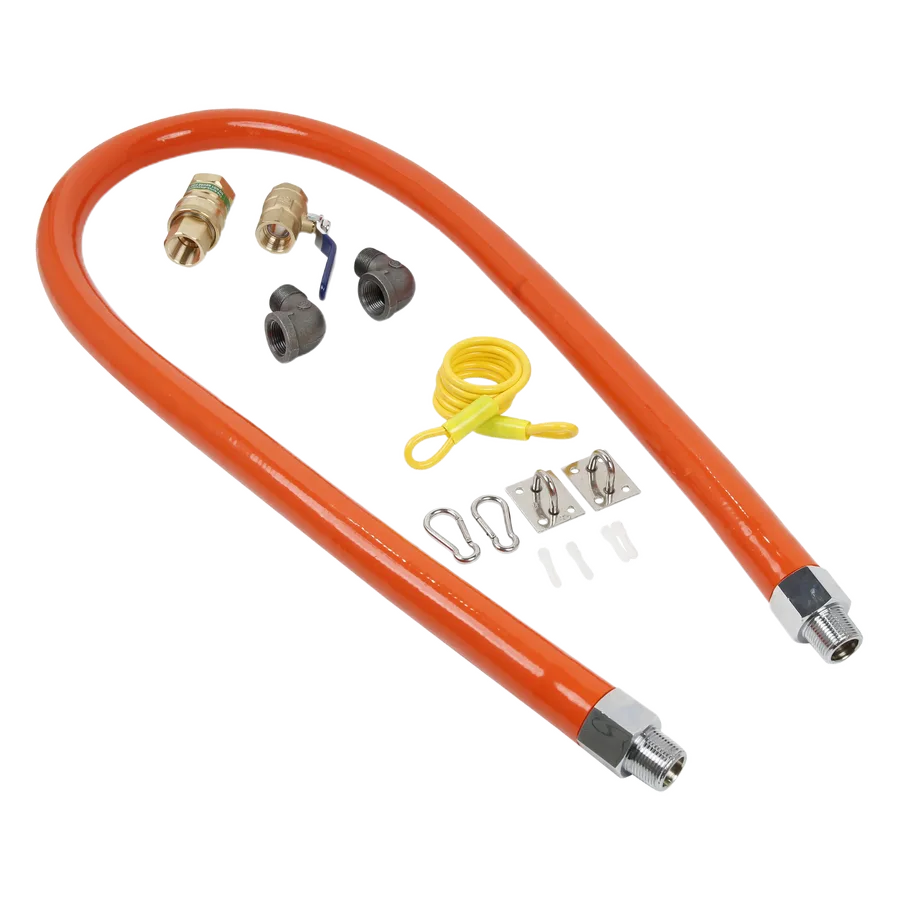3/4″ x 36″ Commercial Gas Hose Connector Kit, cETLus/UL