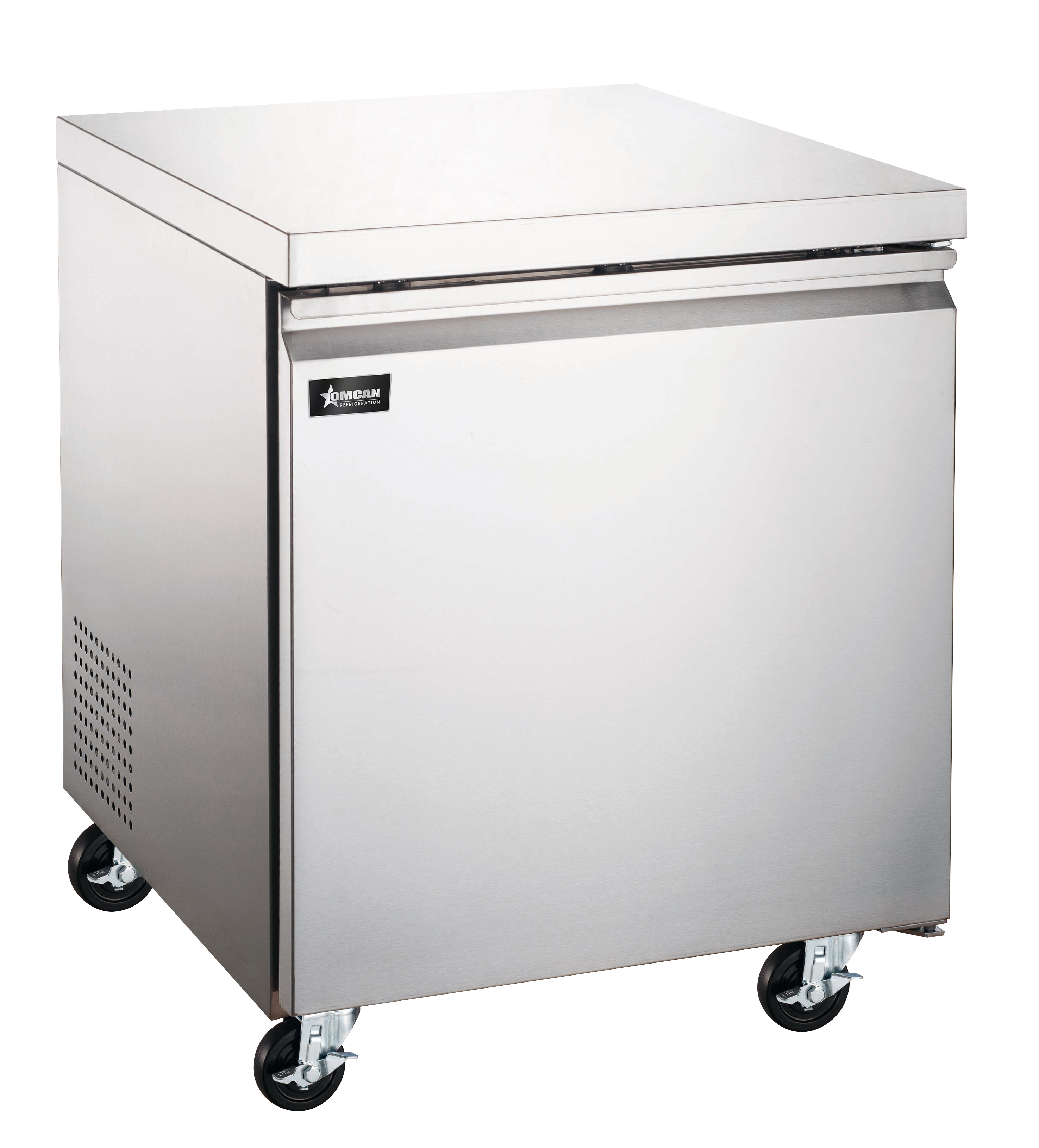 27″ One (1) Door Undercounter Freezer, 6.3 cu.ft. (177 L), Stainless Steel