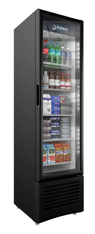 Imbera 19″ One (1) Glass Door Refrigerator, 7.7 cu.ft. (218 L), Black