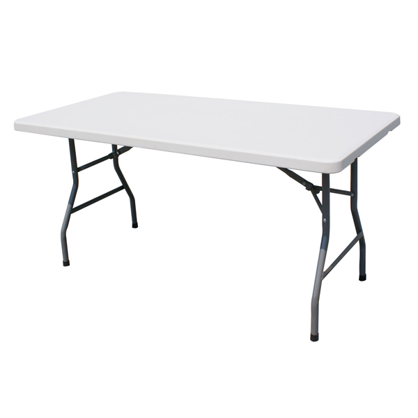 60" Solid Folding Table