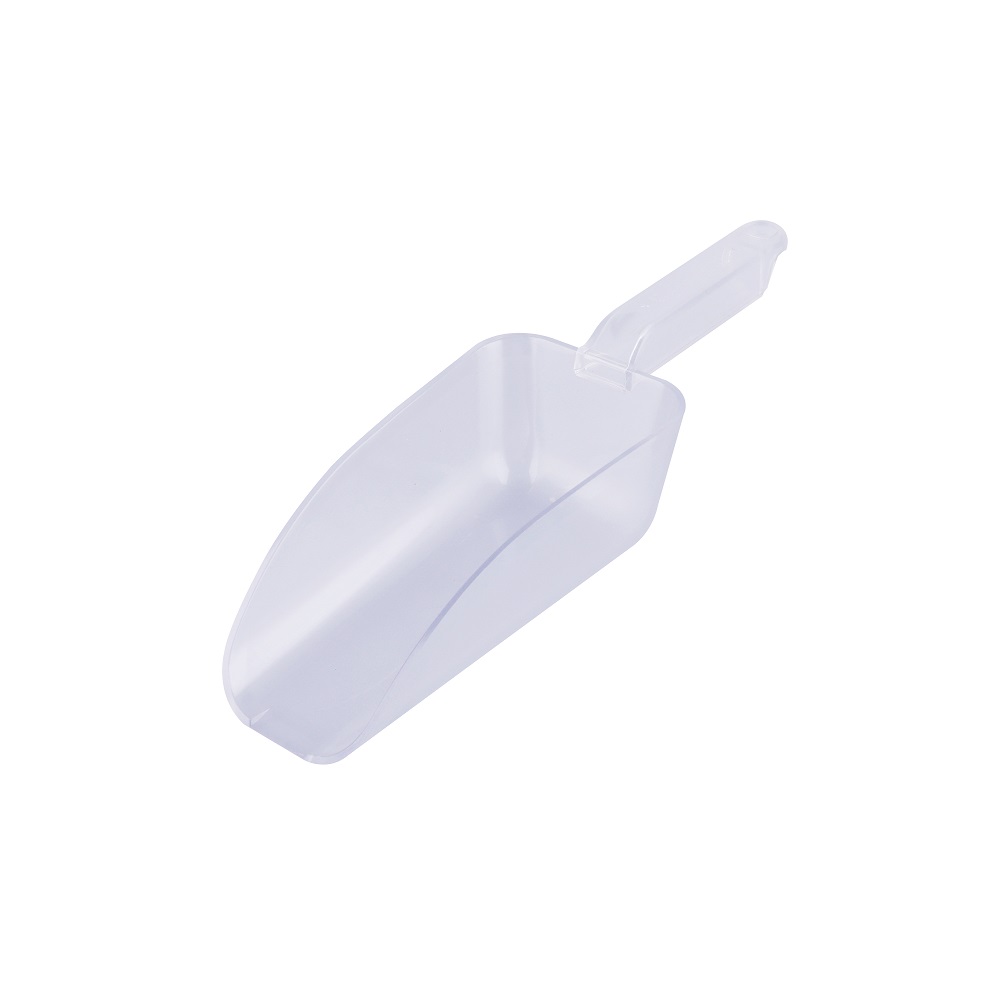 6 oz Clear Plastic Utility Scoop