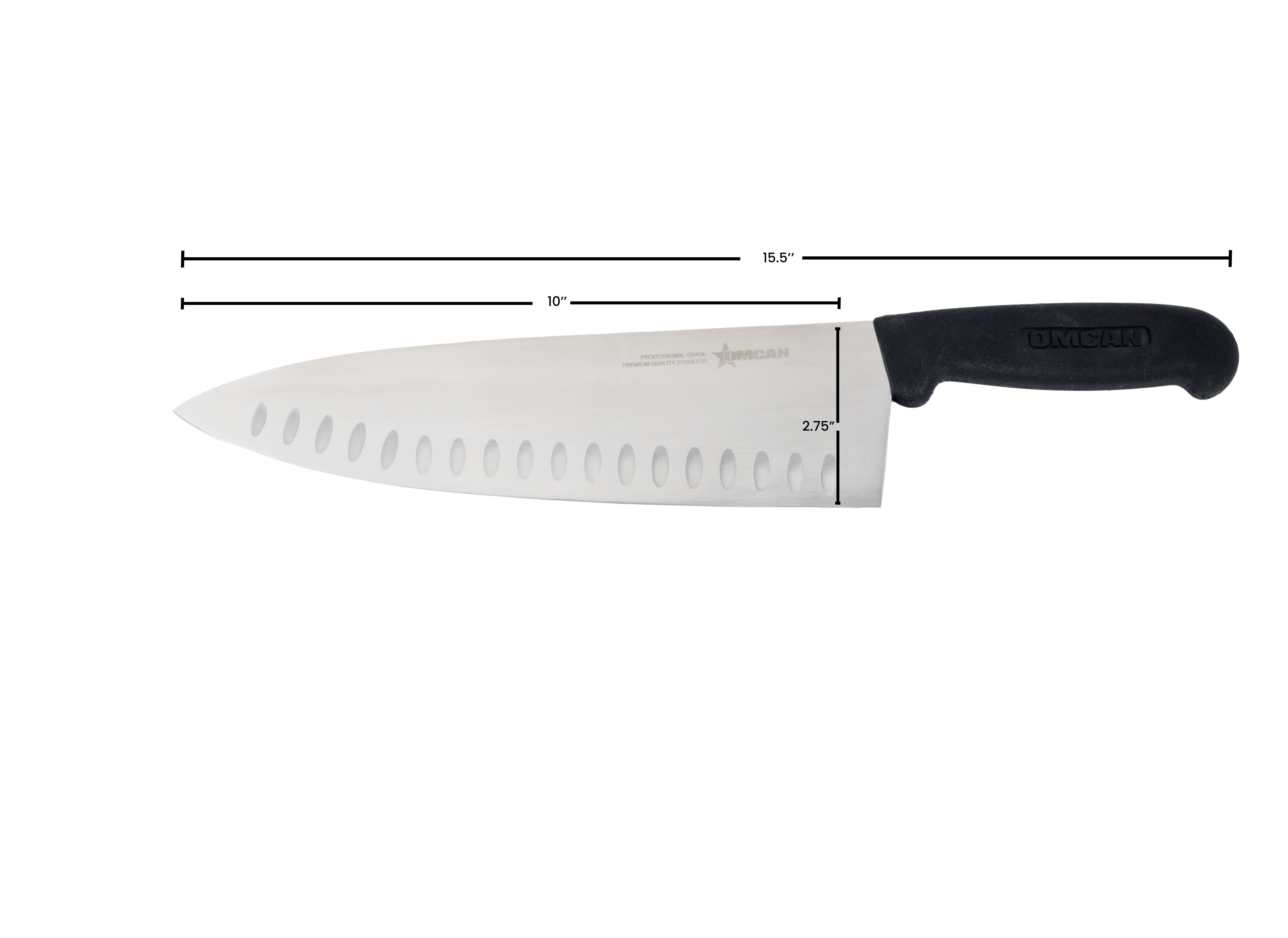 10" Medium Cook Knife with G-Edge Blade