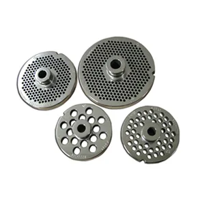 European Style #22 stainless steel plate with hub, 18mm (3/4″) – one notch/ round
