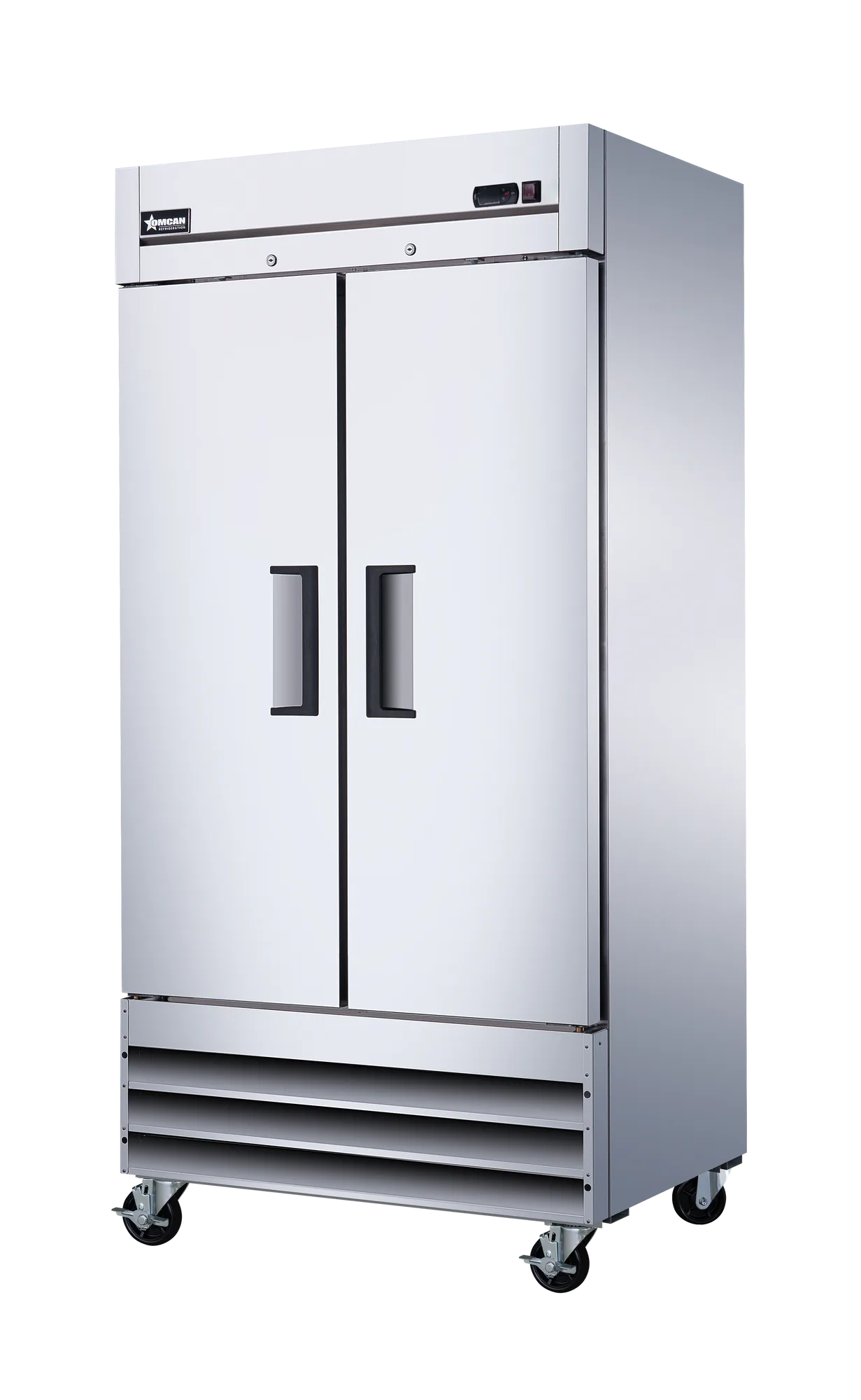 40” Two (2) Door Reach In Refrigerator, 26.5 cu.ft. (750 L), Stainless Steel
