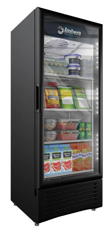 Imbera 25″ One (1) Glass Door Refrigerator, 11.5 cu.ft. (326 L), Black