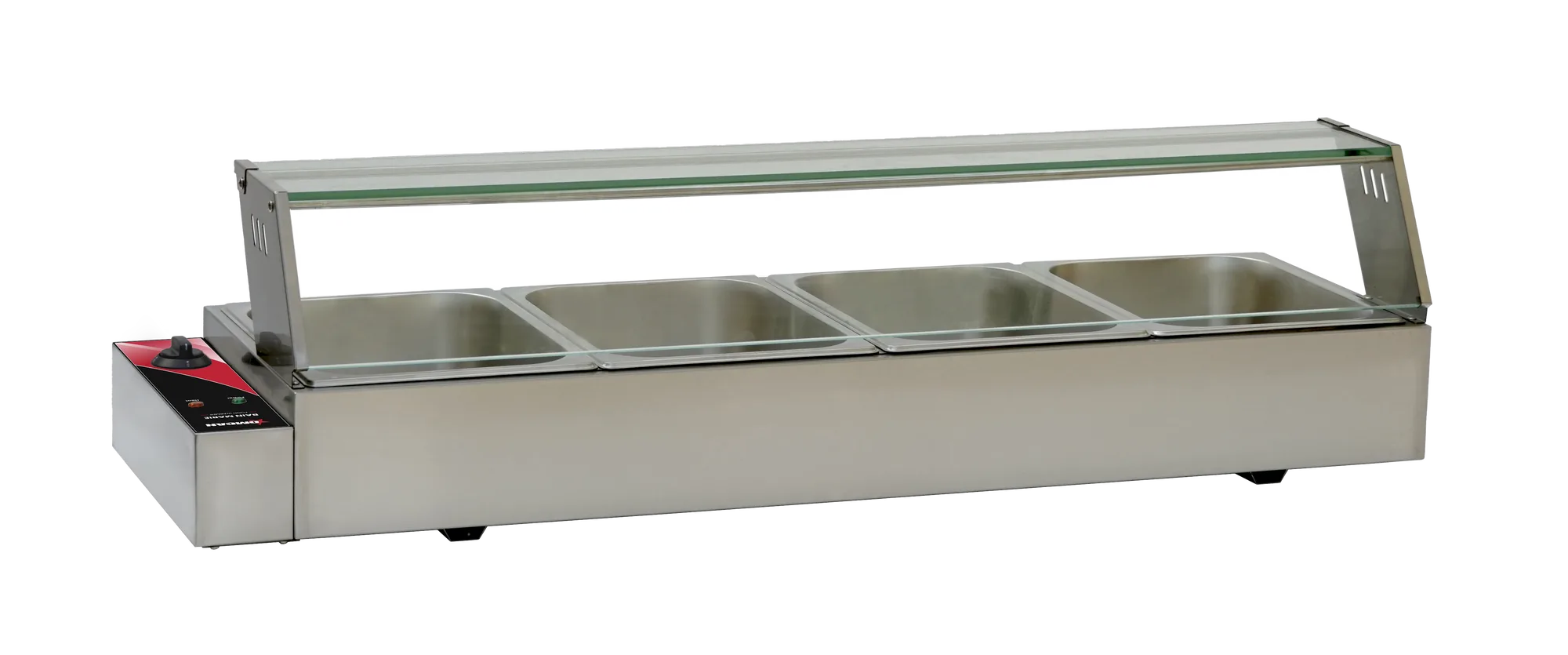 46.5" Bain Marie with 4 Half-size Pans - 1.5 kW, 120V/60Hz/1Ph