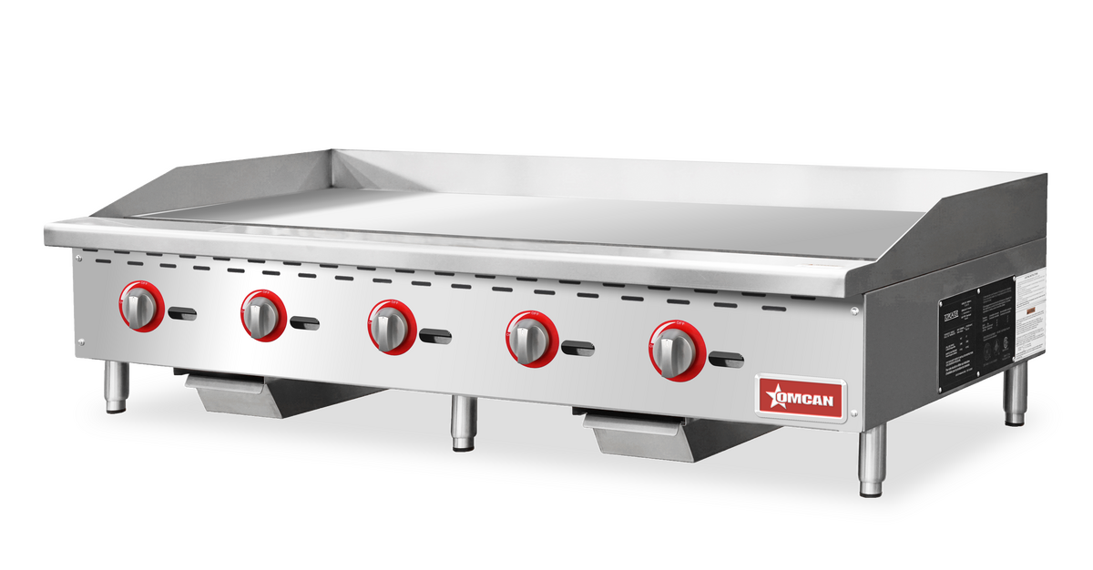 60″ Countertop Gas 5 Burners with Manual Control, 150,000 BTU