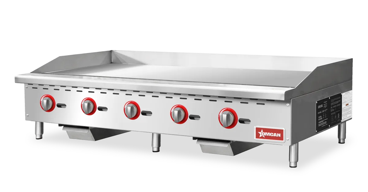 60″ Countertop Gas 5 Burners with Manual Control, 150,000 BTU