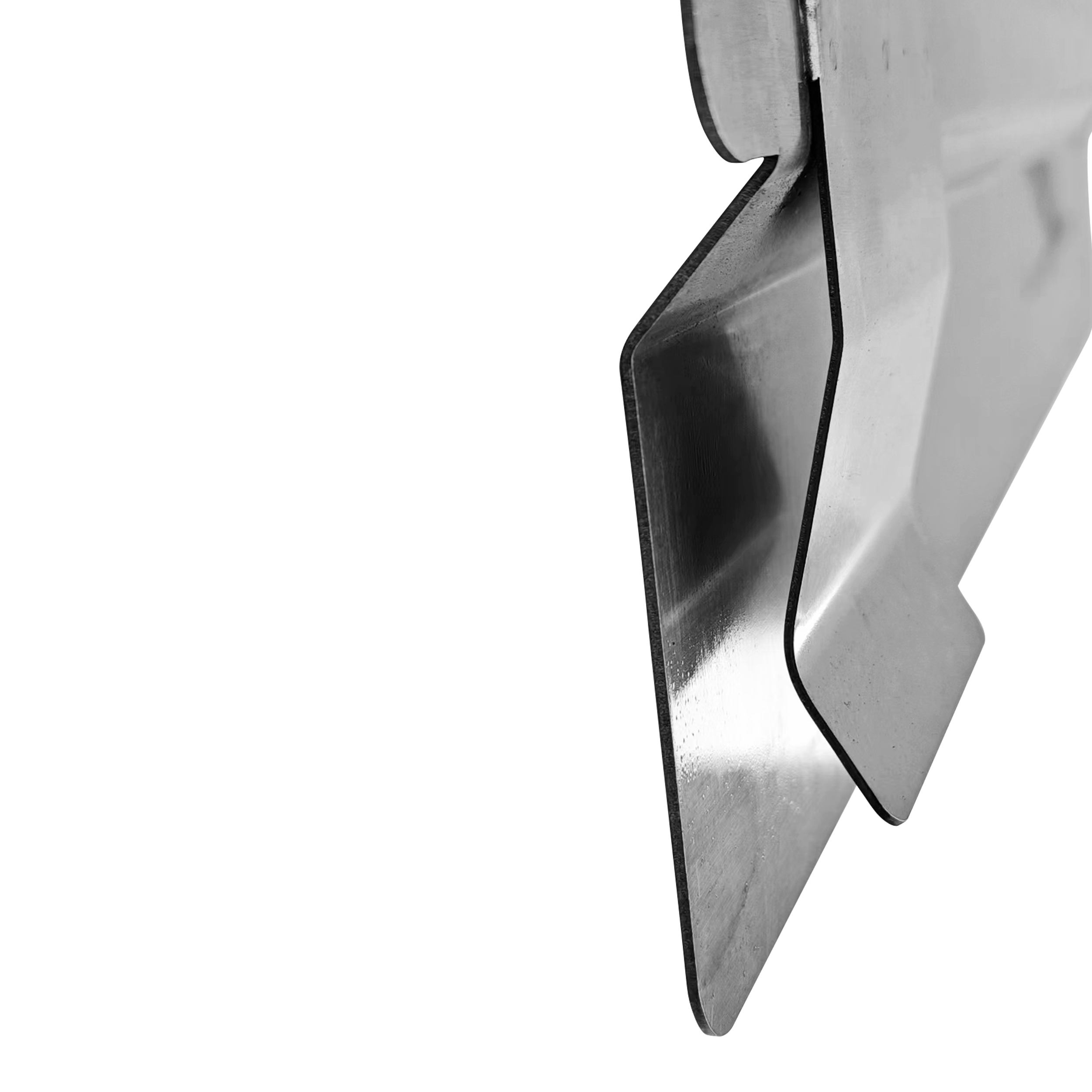 Stainless Steel Side Splash Guard for Fryer for 44225, 43422 and 46021