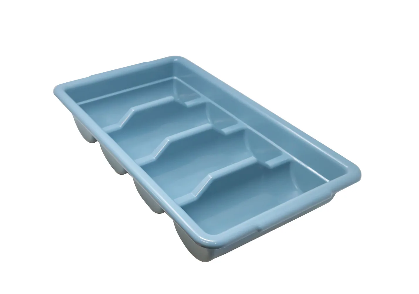 Four Compartment Gray Cutlery Holder