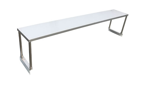 72" Overshelf for 5 Pan Steam Table