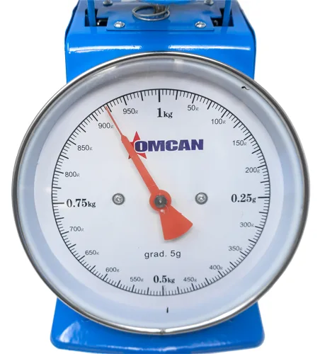1 Kg. capacity Dial Spring Scale with Stainless Steel Plate
