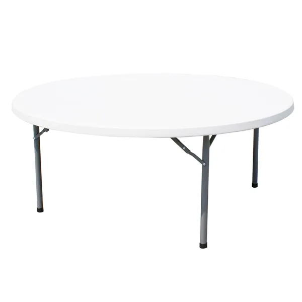 71" Solid Round Folding Table