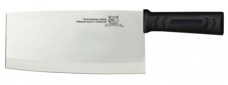8 1/2" Chinese Style Cleaver with Polypropylene Handle