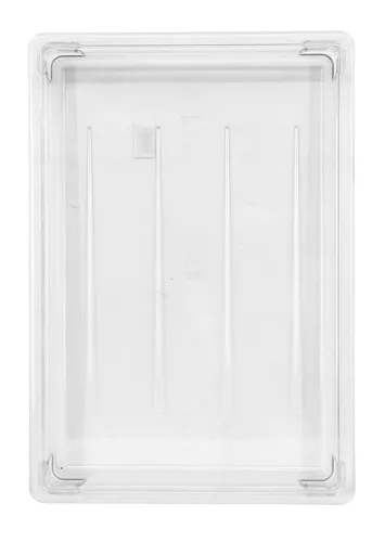 18″ x 26″ x 3.5″ Polycarbonate Clear Rectangular Food Storage Container