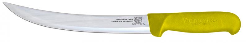8" Breaking Knife with Yellow Super Fiber Handle