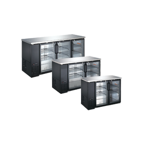 Glass Door Back Bar Coolers