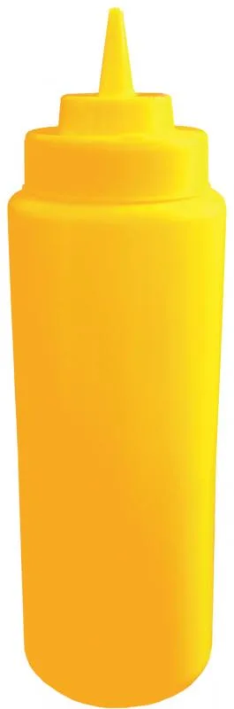 24 oz Yellow Mustard Condiment Squeeze Bottle – BPA Free