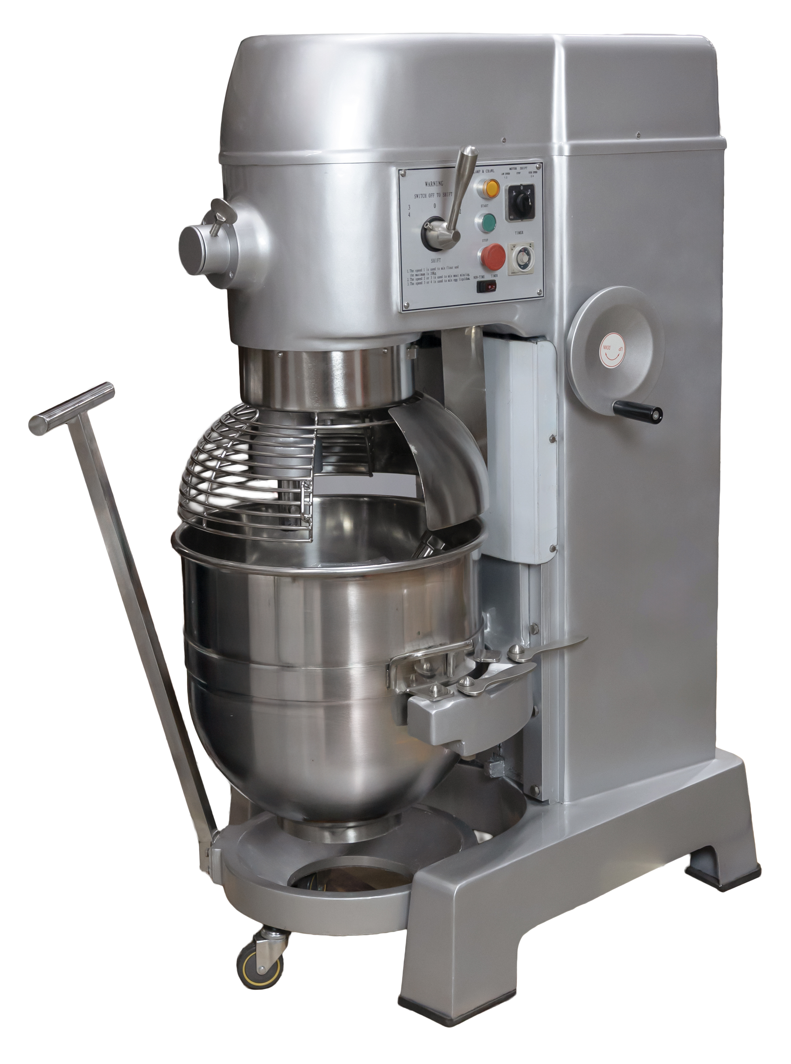 60 qt Standard-Duty Planetary Mixer with Guard – 220V, 3 Ph, 2800W